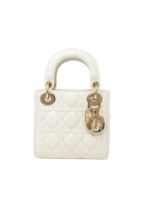 white dior bag price|mini lady dior bag white.